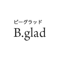 B.glad　~ビーグラッド~ ロゴマーク